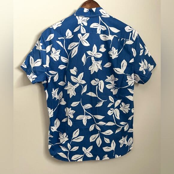 NWT J. Crew Short-Sleeve Printed Flex Casual Shirt (size L) - Picture 5 of 6